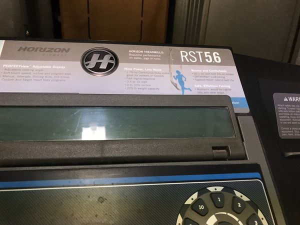 Treadmill- Horizon RST5.6 $175.00 for Sale in Fontana, CA - OfferUp