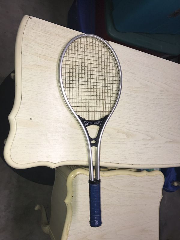 Vintage Sportcraft Aluminum Tennis Racket Excellent Condition For Sale In Lexington Sc Offerup