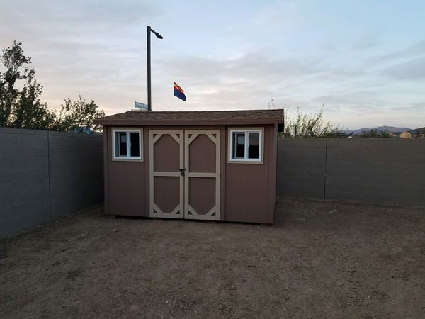 custom built wood sheds sale or trade for sale in mesa, az