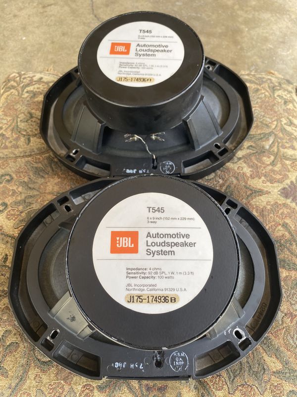 T545 JBL 6x9 old school speakers 600 obo for Sale in