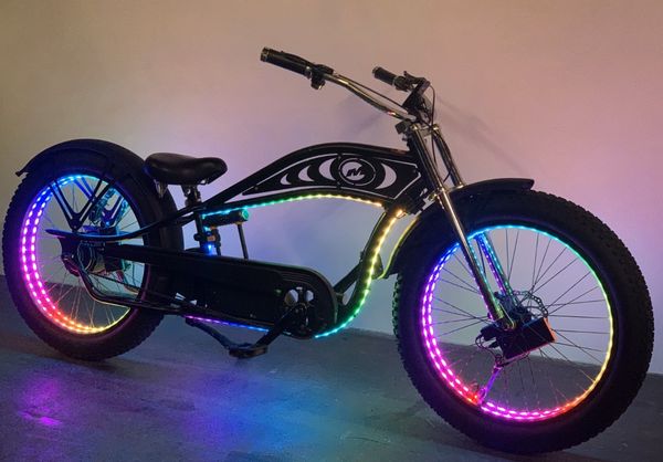 motorized lowrider bike