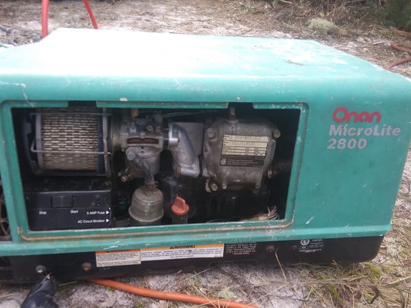 Onan 2800 microlite RV generator for Sale in DeLand, FL - OfferUp