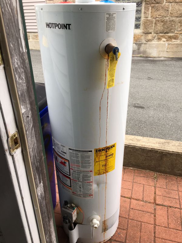Hotpoint 40 gallon gas water heater for Sale in Fall River, MA OfferUp