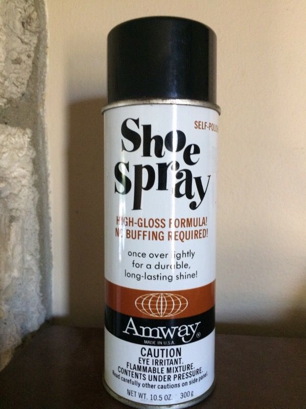 shoe shine spray