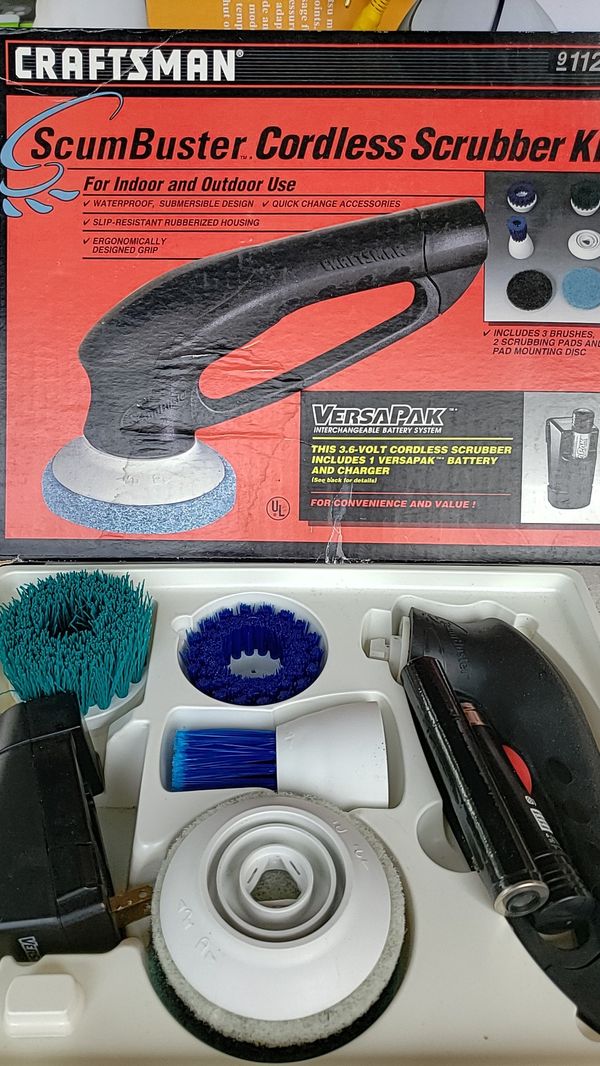 Craftsman cordless Scrubber Kit Scumbuster for Sale in La Quinta, CA