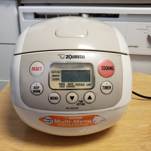 Zojirushi NS-VGC05 Micom 3-Cup (Uncooked) Electric Rice Cooker For Sale ...