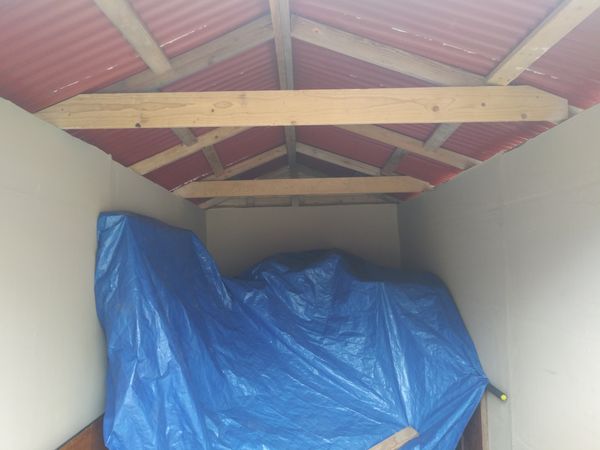 11x12. shed built on stie. and delivered for sale in las