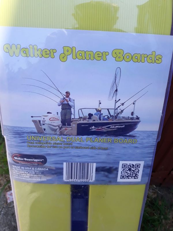 Walker Downriggers Universal Dual Collapsible Reversible Planer Board