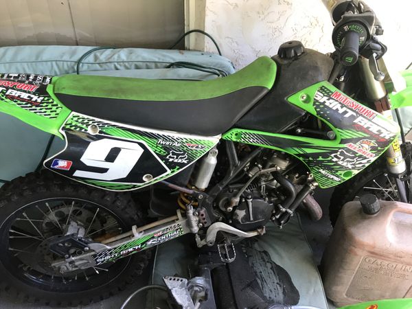 2011 Kawasaki kx 100 2 stroke dirt bike for Sale in ...