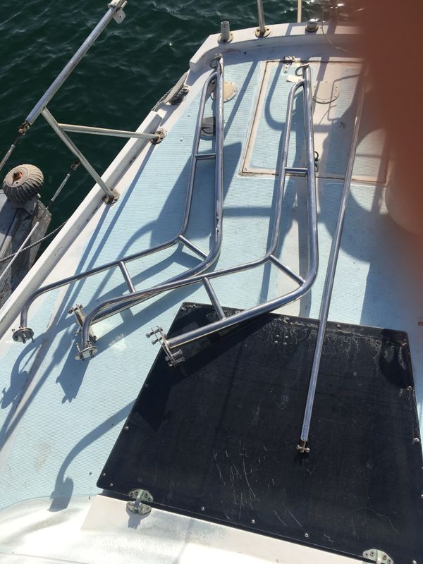 used sailboat davits for sale