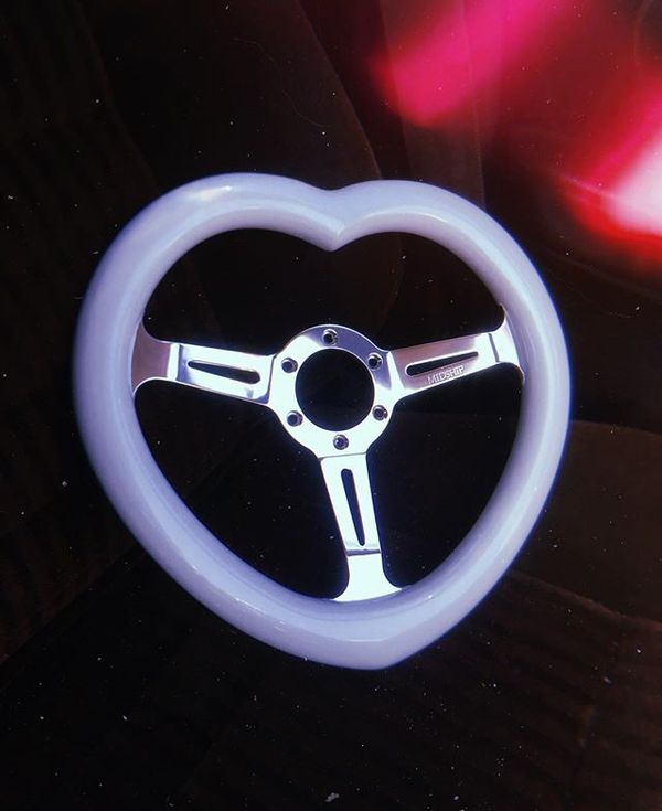 Rare JDM Heart shaped steering wheel for Sale in Downey, CA - OfferUp