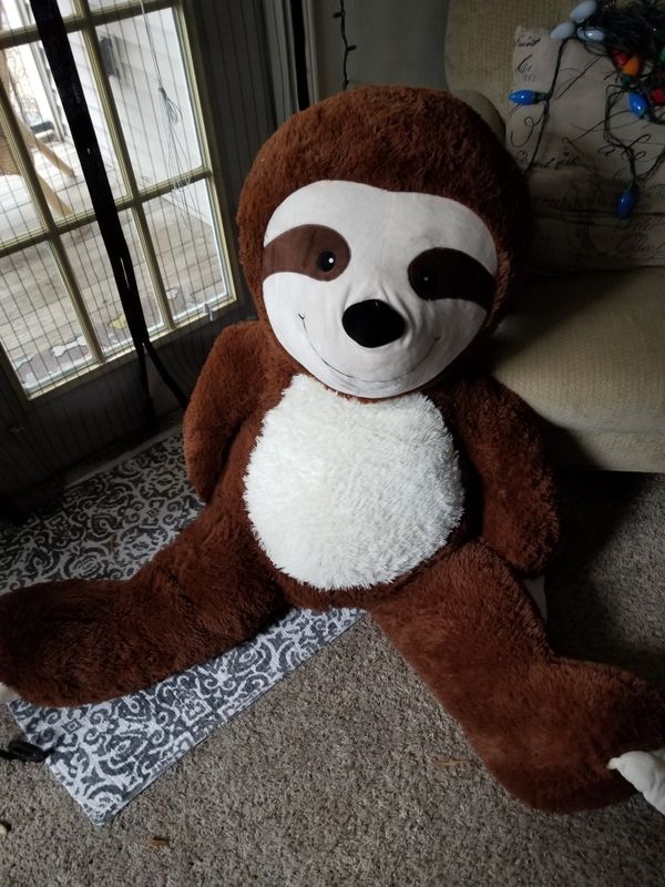 5 foot tall stuffed sloth