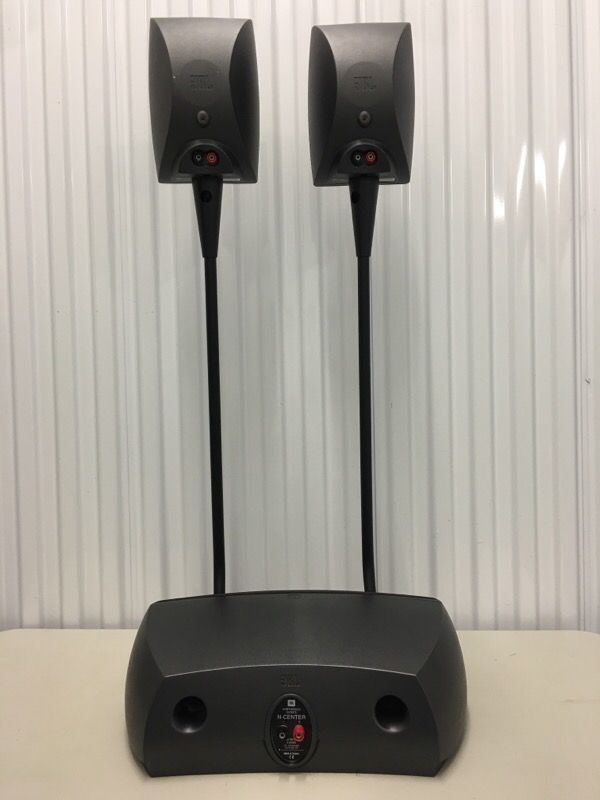 JBL Northridge Series N24 speakers with stand & Ncenter speaker (80