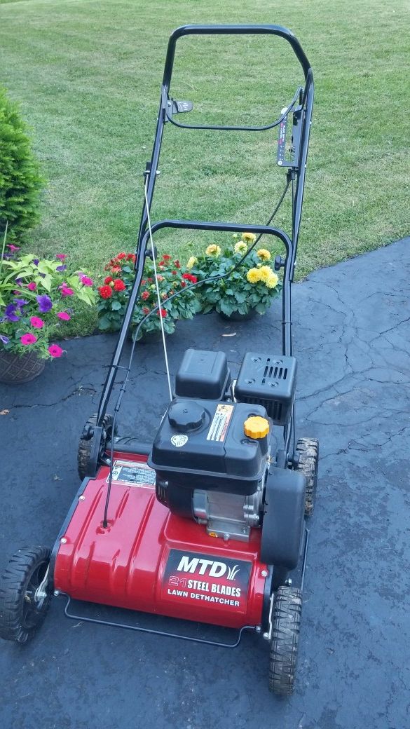 Mtd 21 Steel Blade Lawn Dethatcher Mower For Sale In Massillon Oh Offerup 