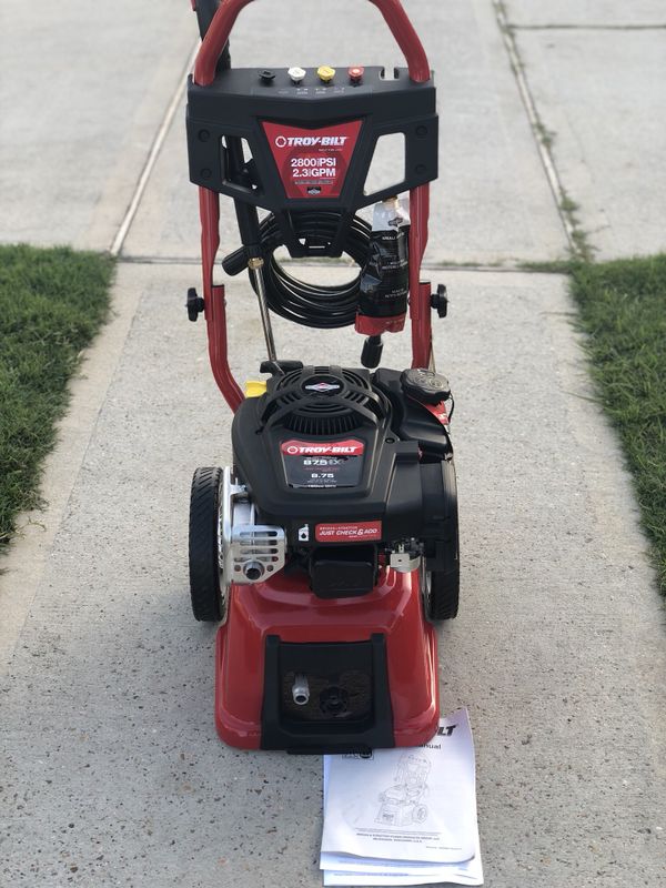 Troy-Bilt pressure washer 2800 PSI BRAND NEW!! 45 day warranty Free ...