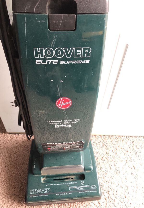 Great Hoover elite supreme vacuum cleaner energy efficient Works