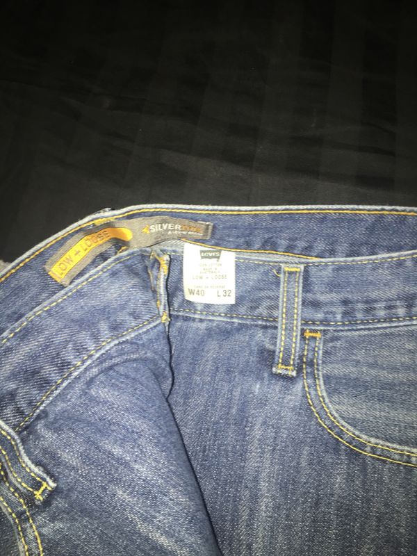 vintage silvertab levis