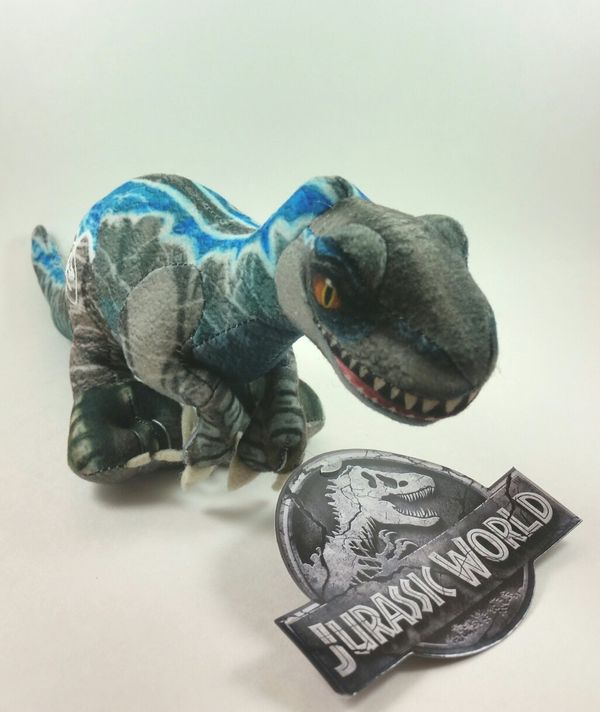 jurassic world blue raptor stuffed animal