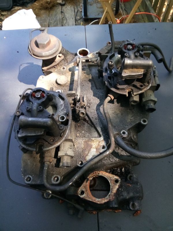 1984 Corvette Crossfire Injection Intake Manifold Throttle Body Air