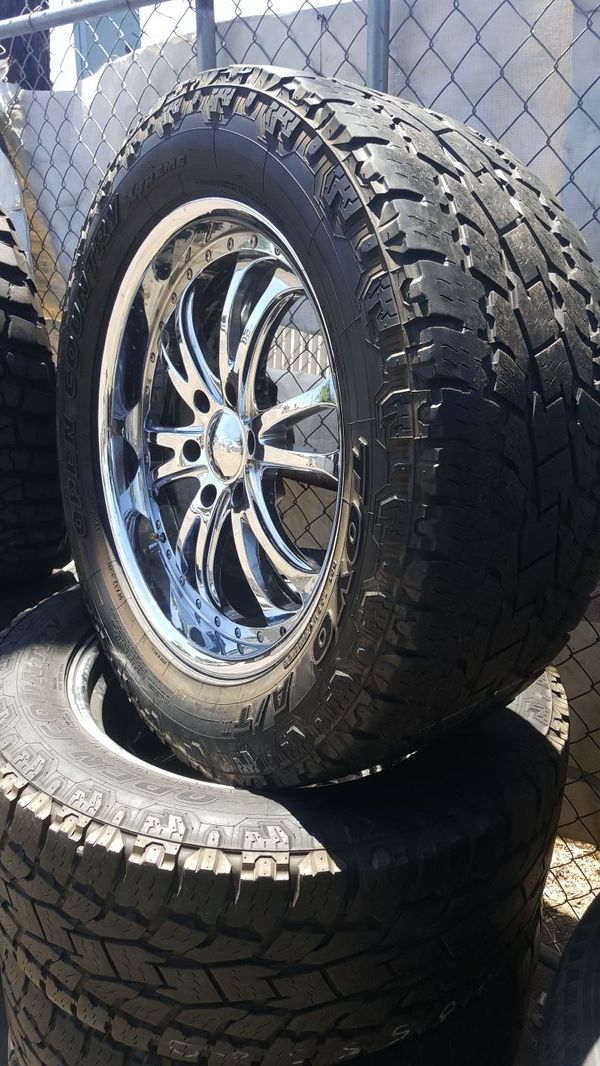 USED FORD F150 WHEELS 20X9 AND TIRES 305/55R20 for Sale in El Cajon, CA OfferUp