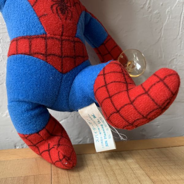 stuffed animal spiderman