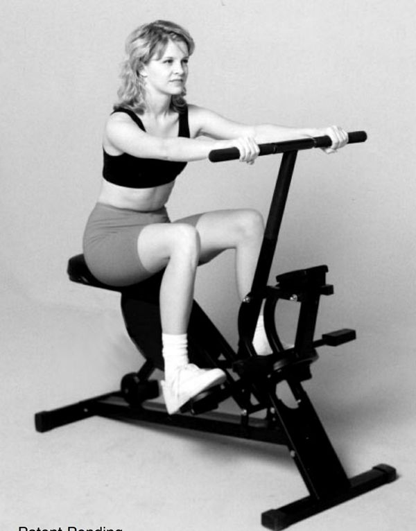 Almost new AEROBIC RIDER Total Body Fitness With monitor. for Sale in