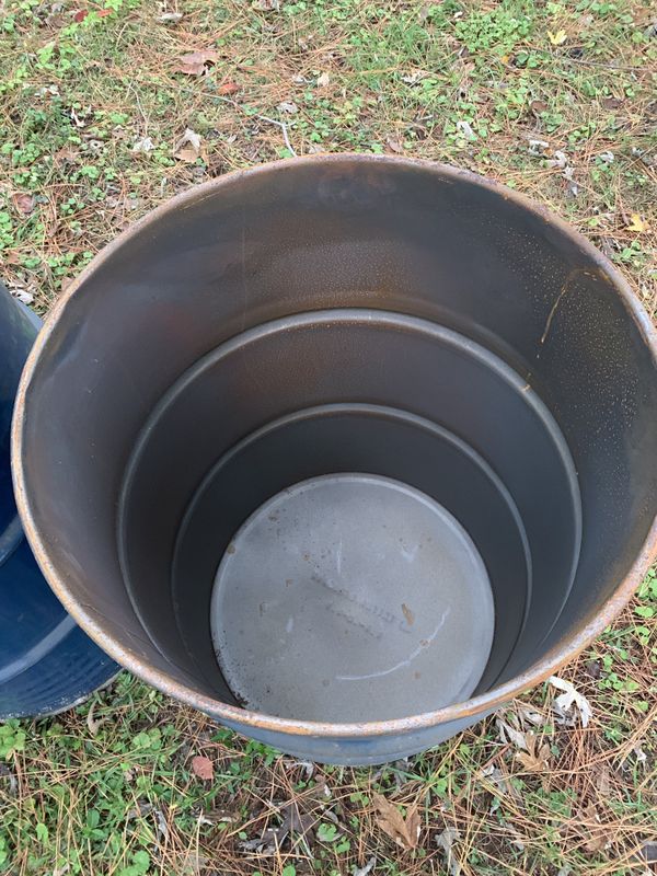 55 Gallon Steel Barrel with Locking Lid Burn Barrel for Sale in
