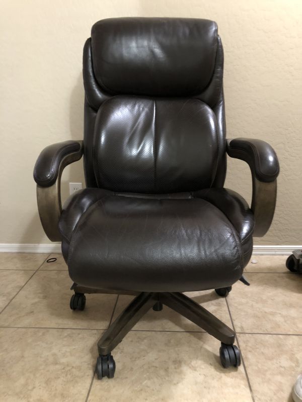 LA-Z-Boy Executive Office Chair Top Grain Leather, Model# 48025 for