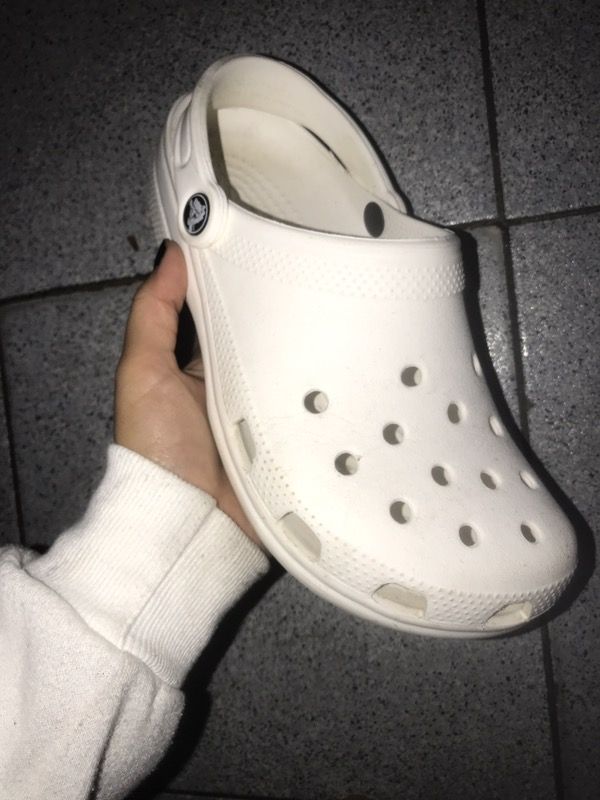 white crocs for sale