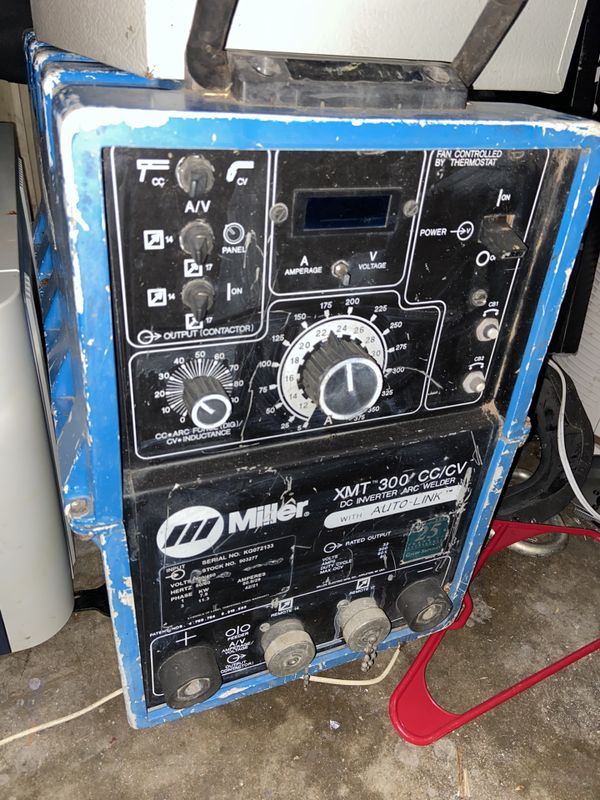 Miller xmt 300 cc/cv welder auto link for Sale in San Antonio, TX OfferUp