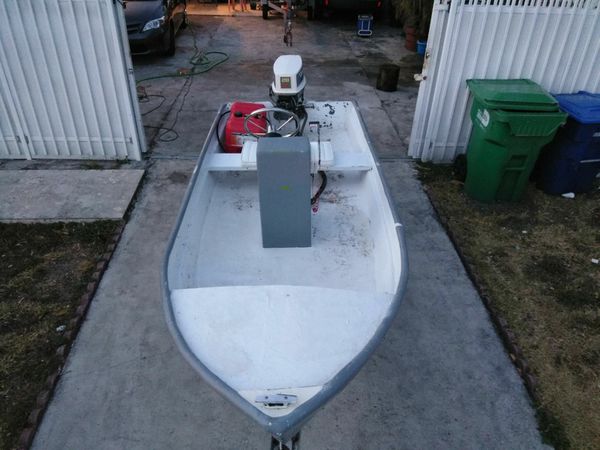2003 12ft Jon Boat Center Console Wtrailer Included For Sale In