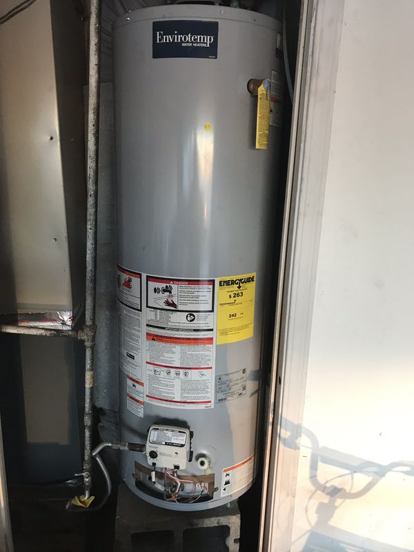 Envirotemp 40-Gallon Natural Gas Water Heater for Sale in Oklahoma City ...