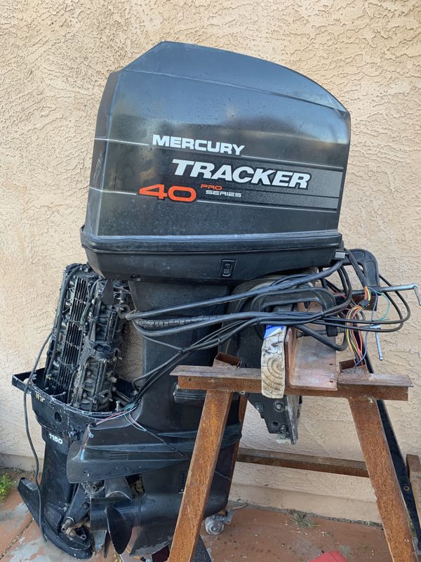 MERCURY TRACKER 40HP PRO SERIES OUTBOARD 1995 mint! Nice! Boat engine