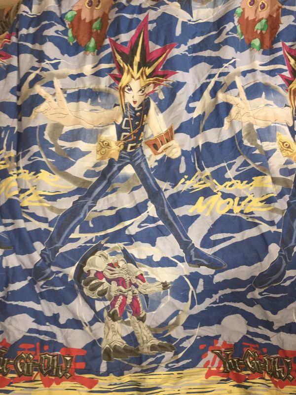 Vintage Yugioh Yugioh Comforter Bedding Twin Blanket Yugi Black