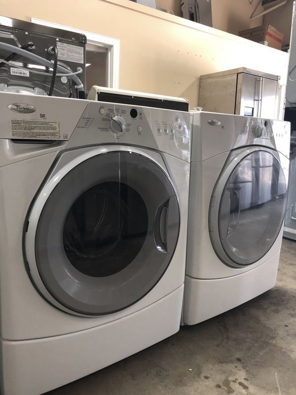 Washer and dryer set Whirlpool Duet (stackable) for Sale in ...