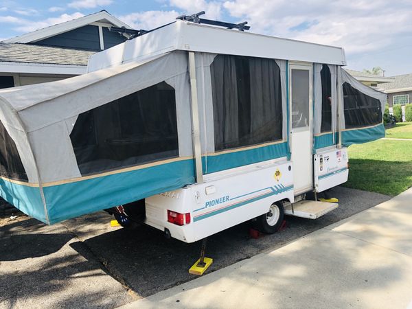 1992 coleman pioneer pop up camper