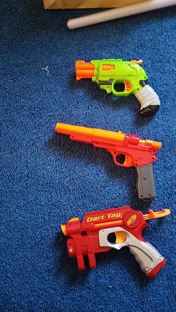nerf gun with 30 bullets