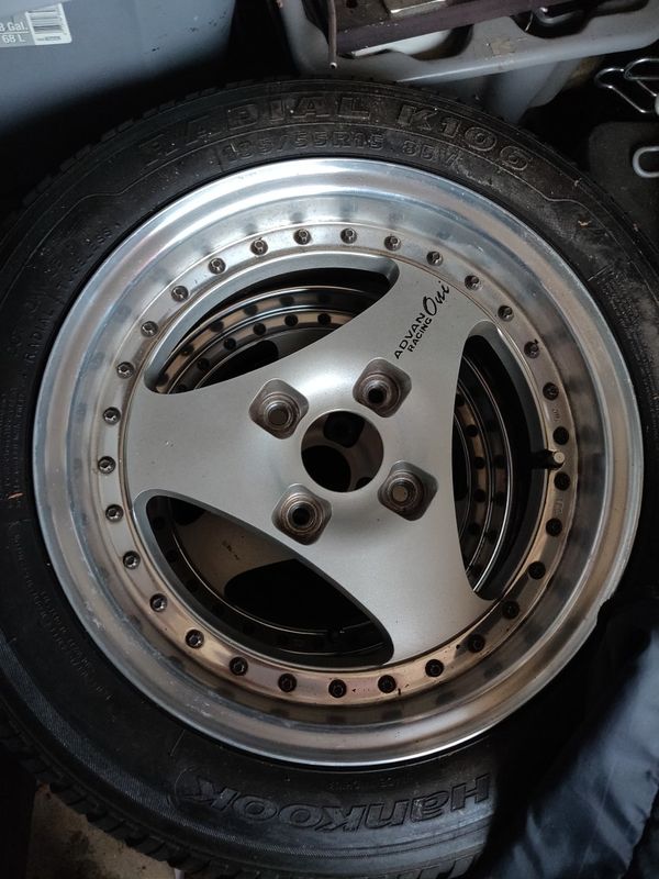 YOKOHAMA ADVAN ONI RACING WHEELS *ONLY 2 pieces* these are in great ...