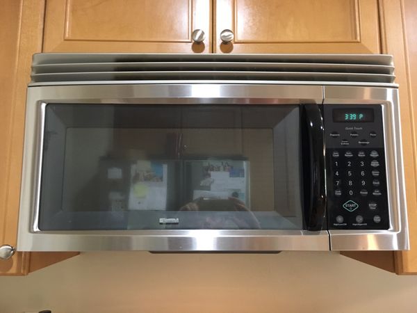 Kenmore Microwave 30” Stainless Steel 1000 Watts Above-the-range Built 