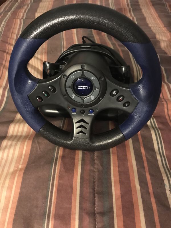HORI PS3 PS4 Steering Wheel And Pedals For Sale In Miami FL OfferUp