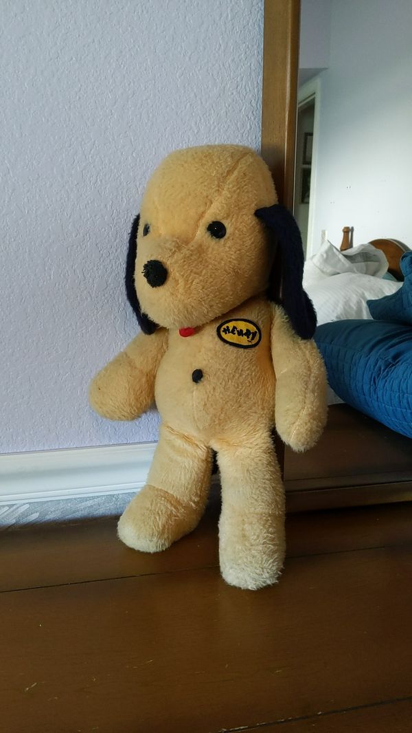 vintage henry stuffed dog