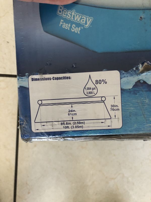 30 in deep pool