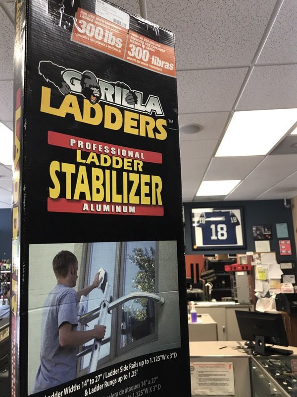 Gorilla Ladders 300 IBS Professional Aluminum Ladder Stabilizer Model