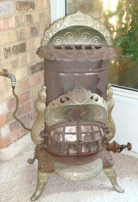 Antique Radiant Favorite #16 gas converted Parlor Stove for Sale in ...