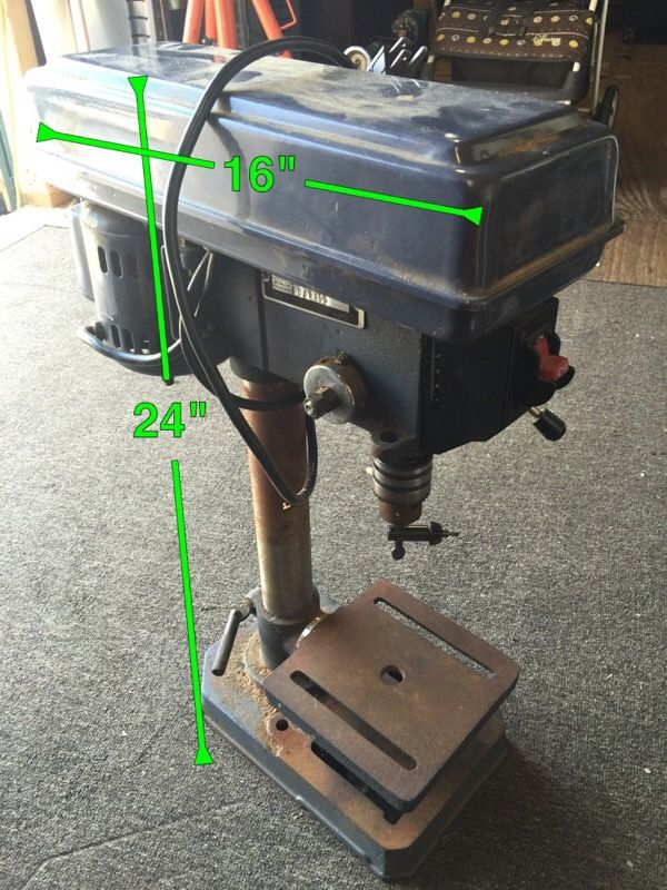 Central Machinery 5 speed drill press model 813B for Sale in