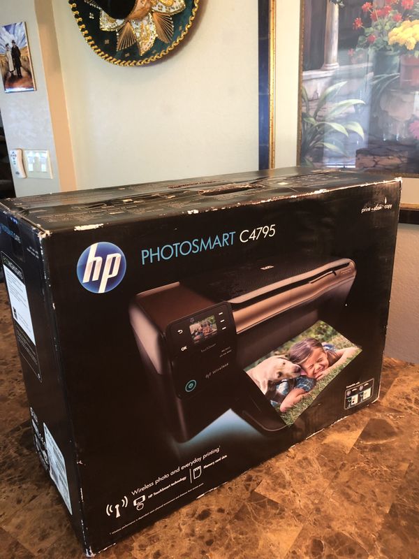 Hp Photosmart C4795 Color Inkjet All In One Printer Brand New For Sale In Gilbert Az Offerup 9189