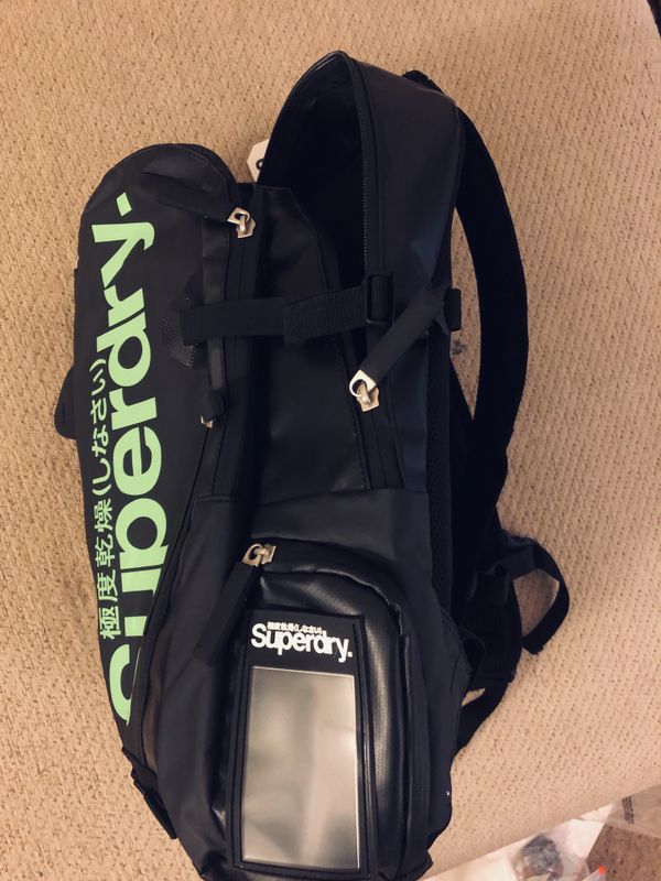 waterproof backpack superdry