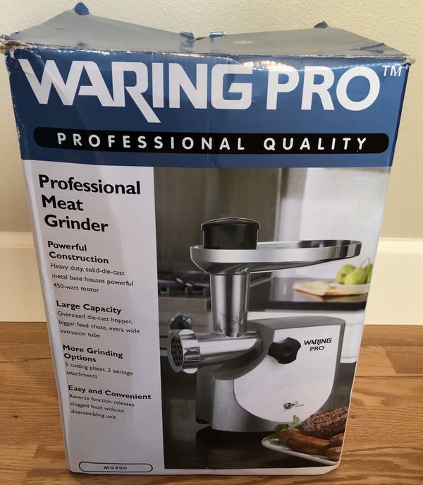 Waring Pro Professional Meat Grinder MG800 for Sale in Woodinville, WA