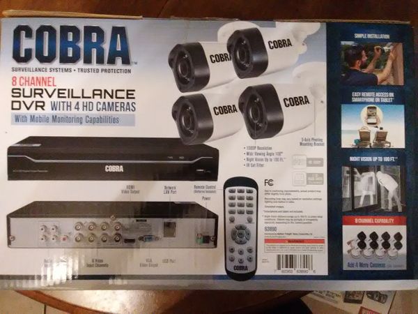 Cobra camera security system for Sale in Fresno, CA - OfferUp