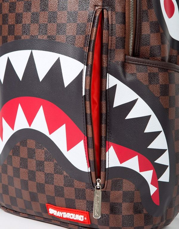 sprayground sharks in paris duffel